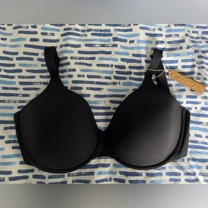 SKIMS Fits Everybody T-Shirt Bra, Onyx, 34H